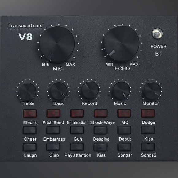 🎶 Professional V8 External Music Sound Card 🎶 - Picture 4 of 16